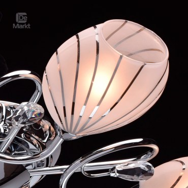 Люстра потолочная DeMarkt 267011705 Фиеста 5x60W E14